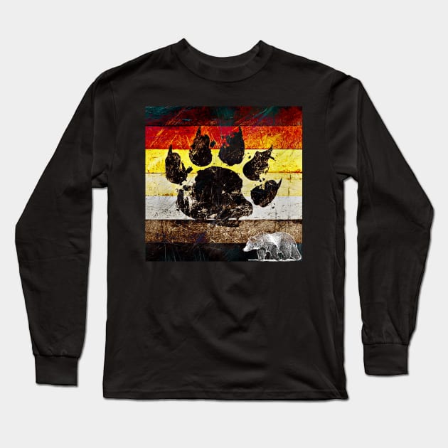 Bear Paw Long Sleeve T-Shirt by JasonLloyd